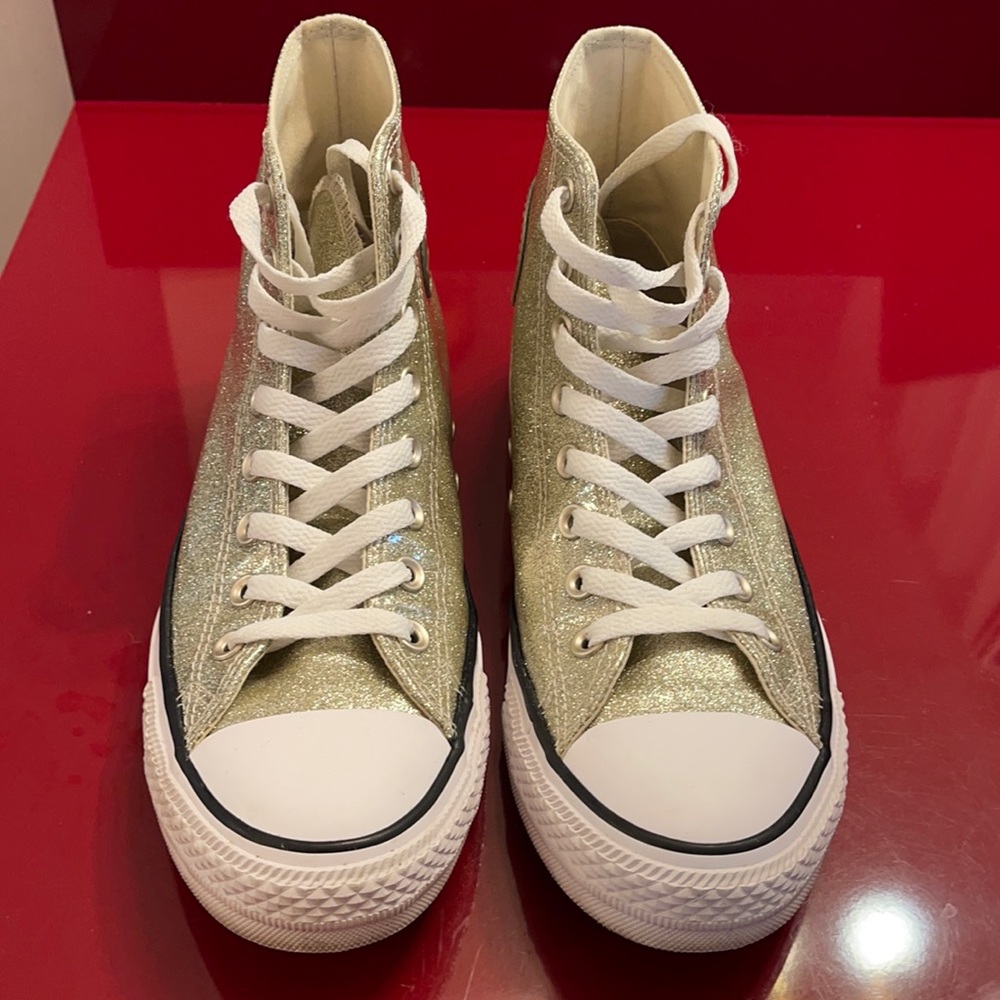 Converse Chuck Taylor All Star Gold Metallic Rubber